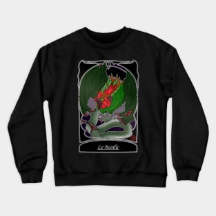 Le Basilic - folklore francais Crewneck Sweatshirt